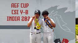 India Clinches Double Podium As Iran Tops Aef Cup Csiy B Overall Standings 