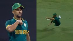 Ire Vs Sa 3rd Odi Coach Jp Duminy Rolls Back The Years As Substitute Fielder With Diving Save