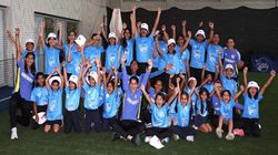 Womens T20 Wc 2024 India And England Women Stars Visit Icc Cricket4good Clinic