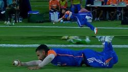 Ind A Vs Pak A Ramandeep Singh The Cheetah India A Fielders One Handed Stunner Leaves Fans Mesmerized