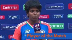 India W Vs Pakistan W Awards Ceremony Womens T20 World Cup 2024 Player Of The Match Post Match P