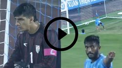 India Vs Vietnam Three Moments For Blue Tigers In Draw Featuring Gurpreet Singh Sandhu Anwar Ali