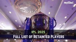 Ipl Retention 2025 Complete List Of Retained Players Csk Rr Rcb Srh Dc Srh Lsg Mi Kkr Gt