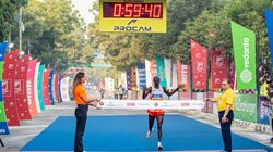 Vedanta Delhi Half Marathon 2024 Results Cheptegei Eyayu Win International Elite Runners Competition