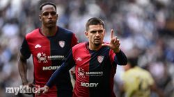 Juventus Cagliari Late Penalty Draw Serie A 