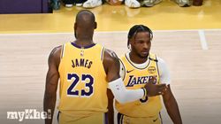 Lebron James Family First Historic Nba Outing Son Bronny 