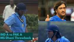 Ind A Vs Pak A Looking Back At Ms Dhonis Memorable Knock Against Pakistan A In Kenya