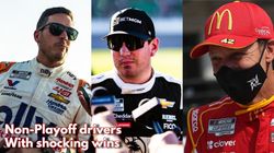 Nascar Cup Playoffs Who Are All The Non Playoff Drivers Who Claimed Upset Wins