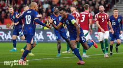 Hungary Netherlands Dumfries Equaliser Nations League 