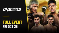 One Friday Fights 84 Results Muangthai Floors Kongsuk Gheirati Earns One Championship Contract
