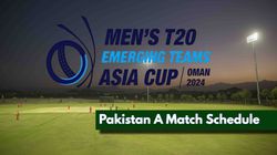 Pakistan A Schedule For Acc Emerging Teams Asia Cup 2024 Fixture Squad And Knockout Stage Details