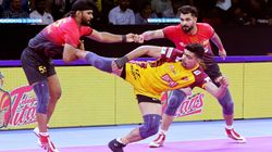 Pkl 2024 High Flyer Pawan Sehrawat Leads Telugu Titans To Win Over Bengaluru Bulls In Season Opener