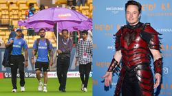 Ind Vs Nz Rcb Playfully Teases Elon Musk Over Bengaluru Rains