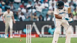 Rohit Sharma Bowled Blues Hitman Gets Bowled Thrice In A Row For The First Time In His Test Car