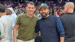 World Cup Captains Unite India Team Captain Rohit Sharma Meets Football Icon Iker Casillas