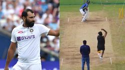 Ind Vs Nz Mohammed Shami Bowls In Full Throttle At Chinnaswamy Hours After India Defeat