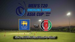Sl A Vs Afg A Final Head To Head Emerging Teams Asia Cup 2024 Sri Lanka A Vs Afghanistan A Records And Stats On Al Amerat Cricket Ground Oman