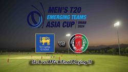 Sl A Vs Afg A Playing 11 Emerging Teams Asia Cup 2024 Final Sri Lanka A Vs Afghanistan A Predicted