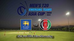 Sri Lanka A Vs Afghanistan A Live Streaming Emerging Teams Asia Cup Final How To Watch Sl A Vs Afg