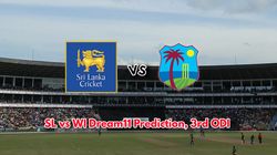 Sl Vs Wi Dream11 Prediction 3rd Odi Sri Lanka Vs West Indies Fantasy Xi Preview Playing Xi Captain Vice Captain Choices