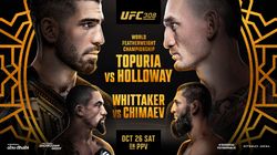 Ufc 308 Topuria Vs Holloway Fight Card Date Timings In Ist Telecast Live Streaming Info