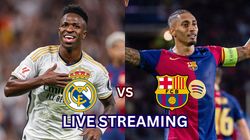 Real Madrid Vs Barcelona Live Streaming La Liga 2024 25 Live Match Details
