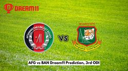 Afg Vs Ban Dream11 Prediction 3rd Odi Afghanistan Vs Bangladesh Fantasy Xi Captain And Vice Captain Choices