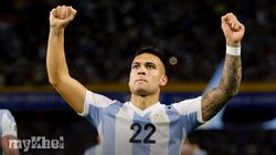 Argentina 1 0 Peru Martinez Equals Maradona Record 