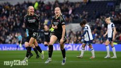 Arsenal Thrash Tottenham 3 0 In Wsl Derby 
