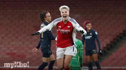 Hurtig Late Goal Sends Arsenal Into Champions League Quarters 