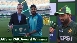 Australia Vs Pakistan Award Winners 3rd Odi Man Of The Series Man Of The Match