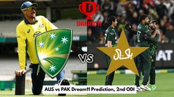 Aus Vs Pak Dream11 Prediction 2nd Odi Australia Vs Pakistan Fantasy Xi Captain And Vice Captain Choices