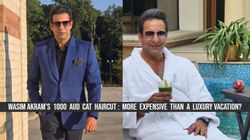 Wasim Akram S 1000 Aud Cat Haircut More Expensive Than A Luxury Vacation