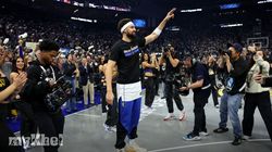 Curry Leads Warriors Past Thompson And Mavericks 