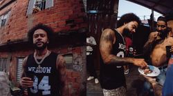 Former Man United And Barcelona Star Spends 7000 Dollars At A Bar In Brazilian Favela Wins Hearts O