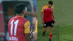 Isl 2024 25 East Bengal Register Unwanted Record With Double Red Card Against Mohammedan