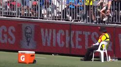 Virat Kohli Hits Security Guard On Day Three Perth Test 