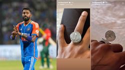 Hardik Pandya Flaunts World Champion Ring After T20 World Cup Heroics Set To Lead Mumbai Indians