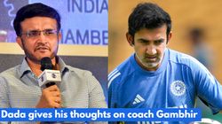 Ind Vs Aus Let Him Say Whatever He Likes Sourav Ganguly On Gautam Gambhir Ahead Of Bgt Chall
