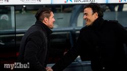 Luis Enrique Praises Simeone Ahead Of Champions League Reunion 