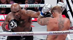 Tyson Vs Paul Jake Paul Defeats Mike Tyson In Disappointing End To Boxing Circus 
