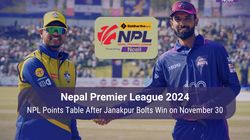 Nepal Premier League 2024 Points Table After Janakpur Bolts Beat Biratnagar Kings On November 