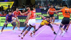 Pkl 2024 November 20 Results Thrilling Tie Between Dabang Delhi And Gujarat Giants Telugu Titans Edge Past U Mumba