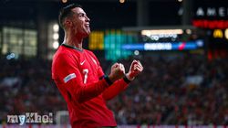Portugal 5 1 Poland Ronaldo Overhead Kick Nations League 