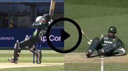 Watch Pakistan Opener Saim Ayub Slips Comically While Batting During Aus Vs Pak 3rd Odi