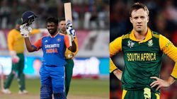 Sanju Samson Can Play In All Formats I Have Always Been A Huge Fan Ab De Villiers