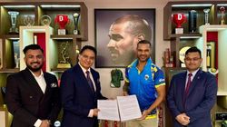 Im Excited To Take Part Shikhar Dhawan Buoyant Before Joining Inaugural Npl