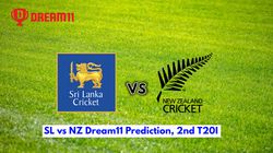 Sl Vs Nz Dream11 Prediction 2nd T20i Sri Lanka Vs New Zealand Fantasy Xi Captain And Vice Captain Choices