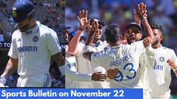 Sports Bulletin On November 22 Jasprit Bumrah And Pacers Dazzle On Day 1 Of Perth Test Virat Kohli