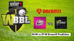 Ss W Vs St W Dream11 Prediction Wbbl 2024 Sydney Sixers Vs Sydney Thunder Women Fantasy Xi 22nd Match